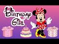Minnie Mouse happy birthday song