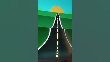 EASY SCENERY DRAWING IN PROCREATE! #shorts #procreate #procreateart #digitalart #art #easysceneryart