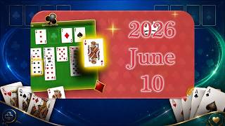 Microsoft Solitaire Freecell Daily Challenge 2026 06 10