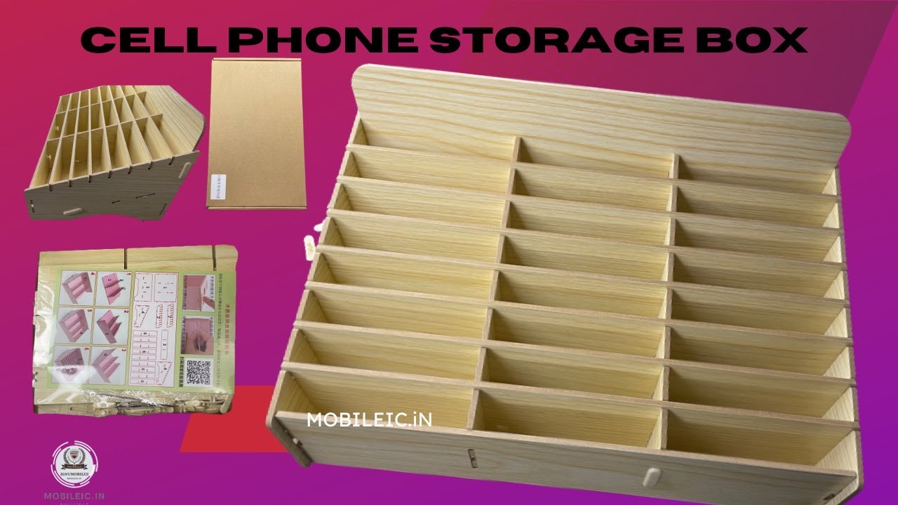 video 24 GRID CELL PHONE MANAGEMENT BOX SS-001B