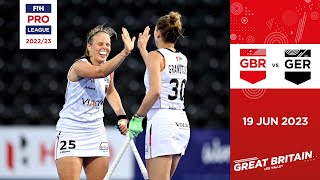 FIH Hockey Pro League 2022-23: Great Britain vs Germany (Women, Game 2) - Highlights