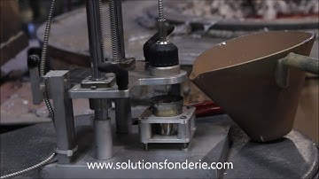 aluminum melt thermal analysis SF sample video