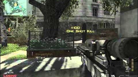 MW3 quick scoping 4 fun