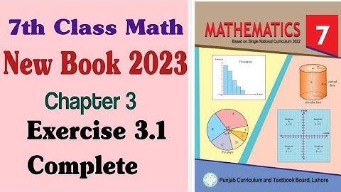 Class 7 Math New Book Chapter 3 Exercise 3.1 | Class 7 Math New Book Unit 1 Exercise 3.1