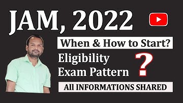 #IITJAM 2022 Important Updates | Exam on 13 Feb | Exam Pattern | Previous Papers | All Informations