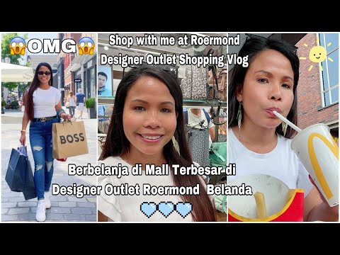 AYUK KITA KELILING/BERBELANJA DI MALL TERBESAR | ROERMOND DESIGNER OUTLET SHOPPING VLOG | IRNAVRD?
