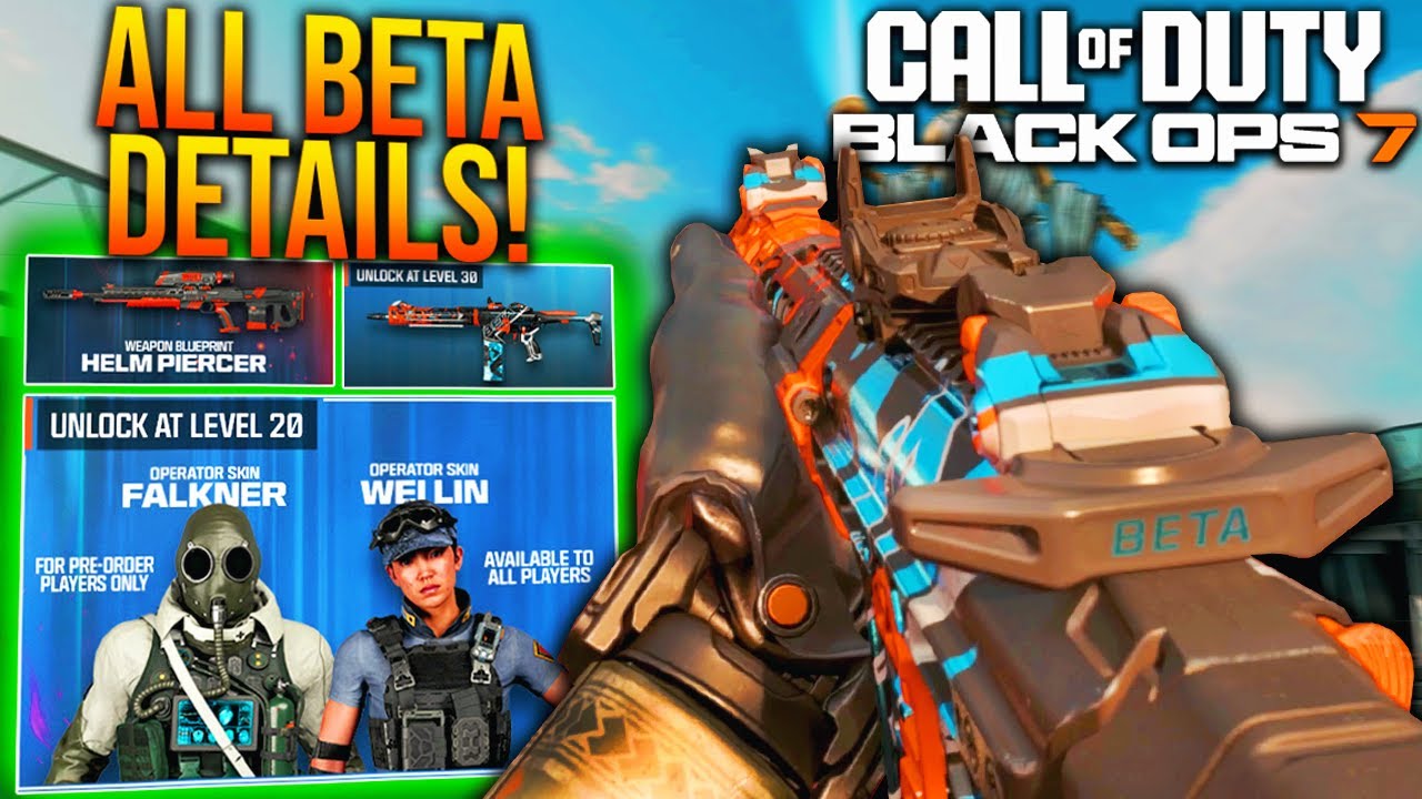 Black Ops 7: All BETA DETAILS You NEED To Know! EXCLUSIVE REWARDS ...