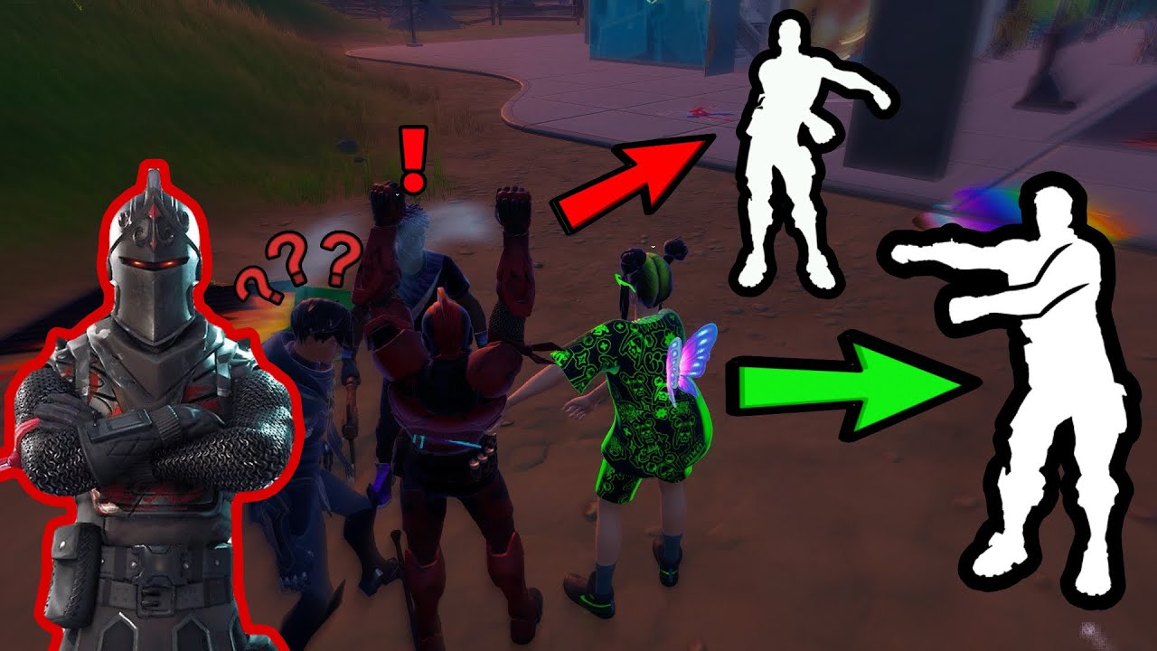 Players react to my Black (Ultima) Knight in |Party Royale|...