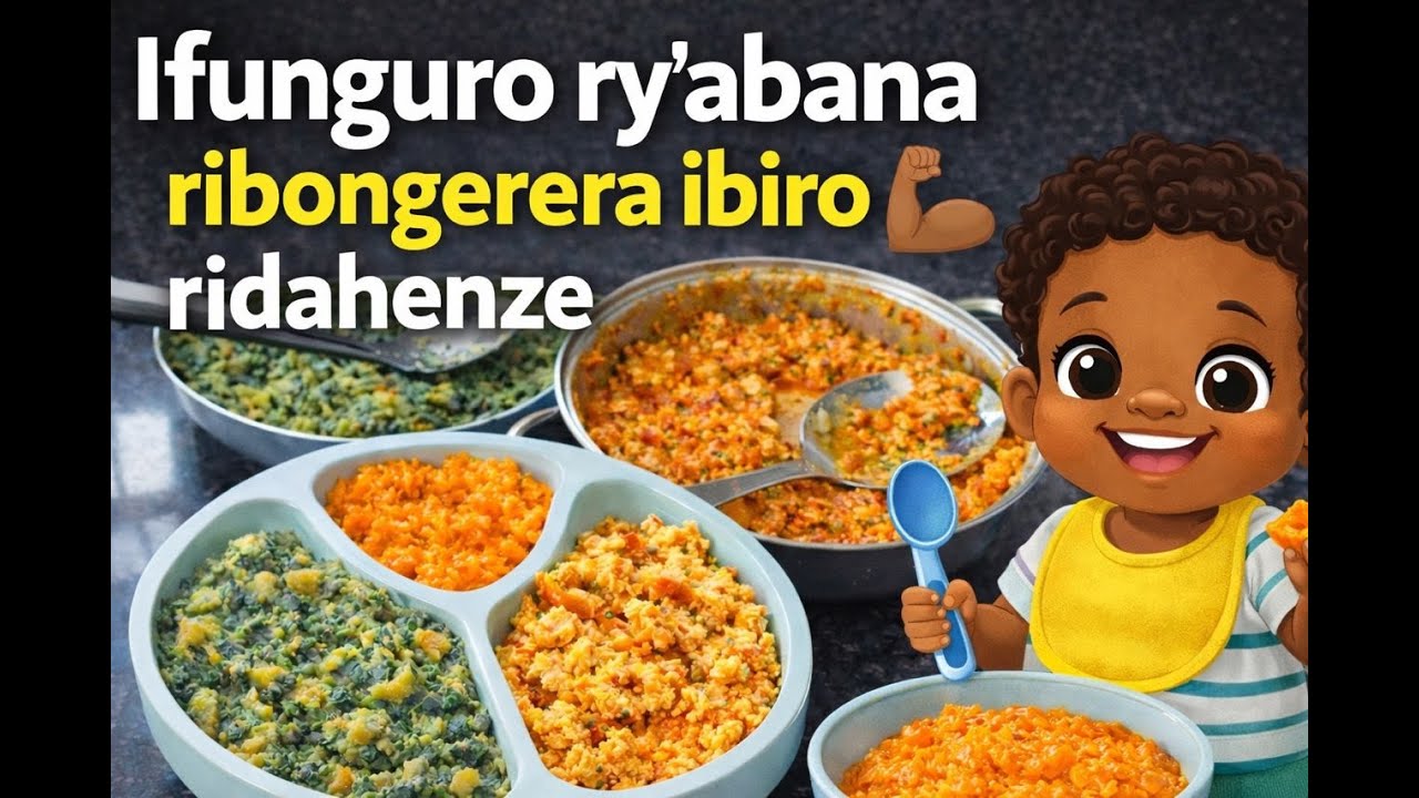 👉 Ukuntu wongerera umwana ibiro ukoresheje amafunguro yoroshye adahenze | turere abana badatoranya