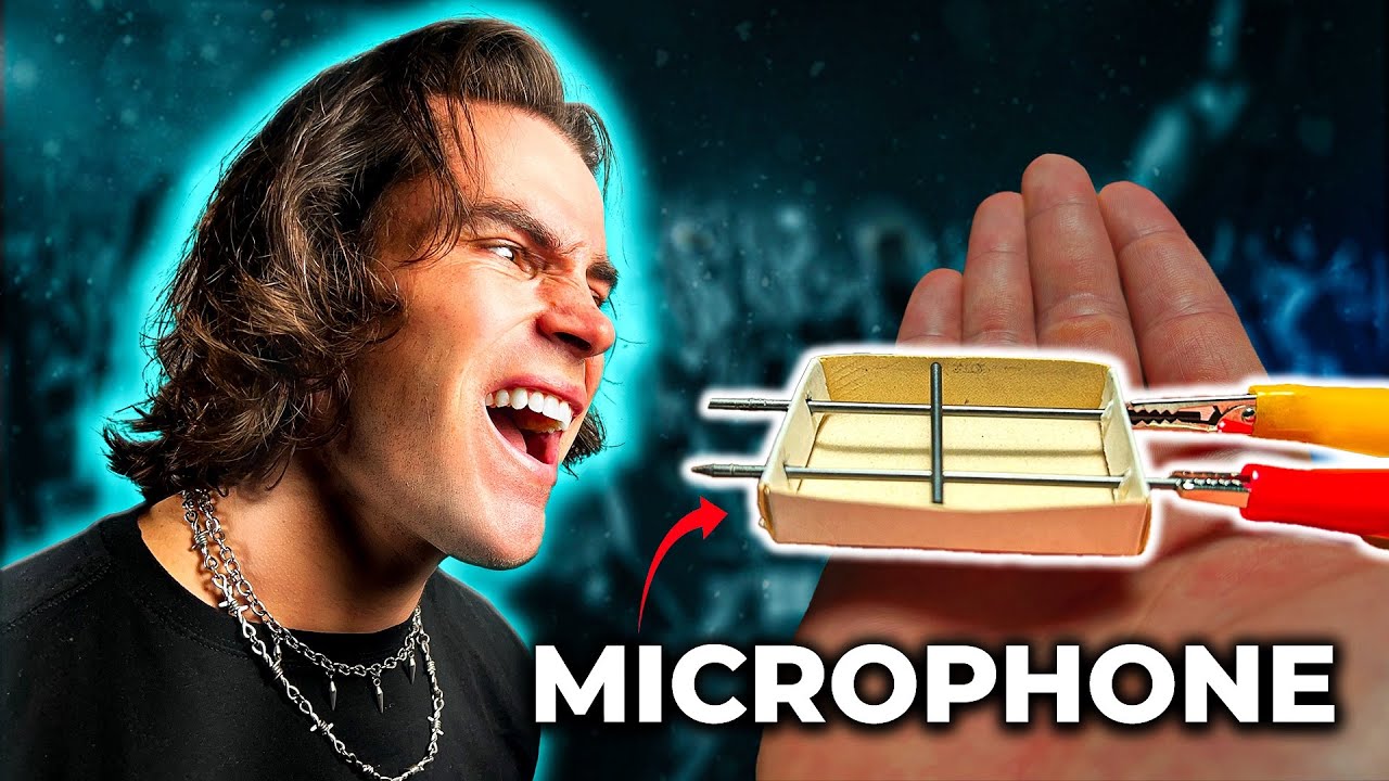 from zero to viral: how one tiny mic sparked a sound... I turned THIS into a Microphone and made my best song yet - YouTube