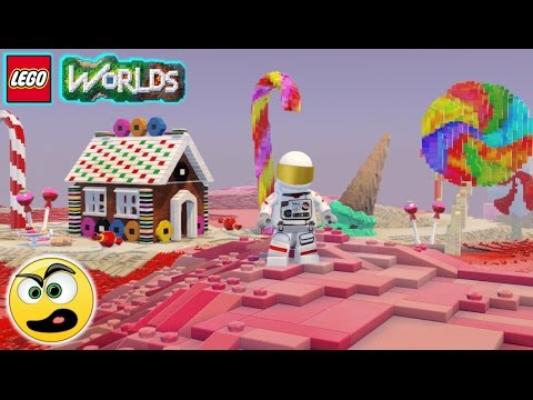 LEGO Worlds - Episódio #23 - Mundo Dos Doces e Chocolates [ PS4 ] Caraca Games