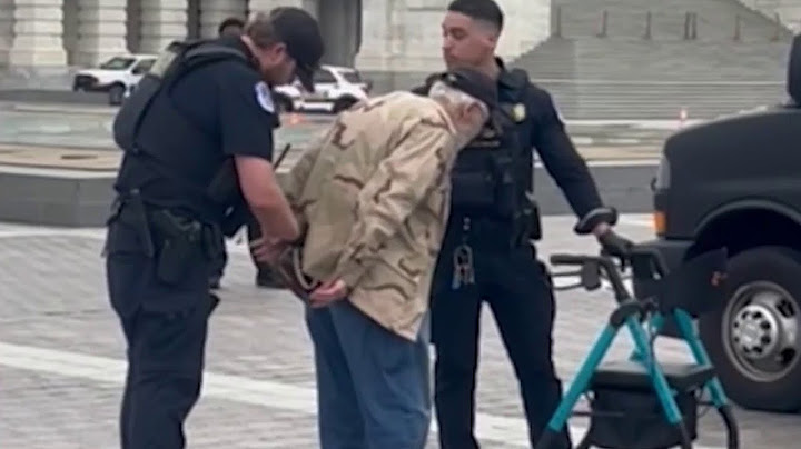 Capitol Police arrest 60 parade protesters, including vet using a walker | NBC4 Washington