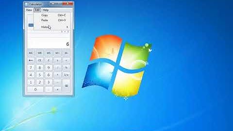 Windows 7   Calculator