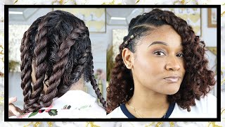 Flat Twist Natural Hair | TreLuxe Review