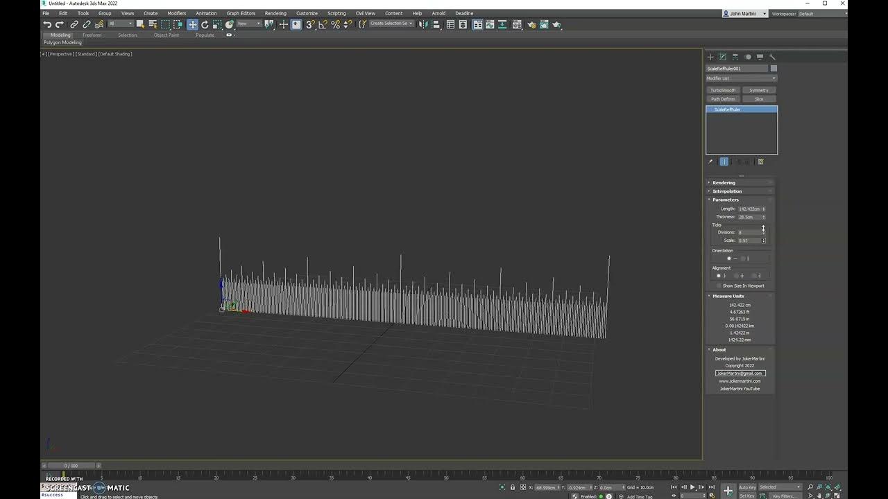 Scale Ruler 3ds Max Plugin YouTube