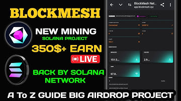 🚀🤑 BlockMesh Network New Depin Mining | BlockMesh Full Guide | BlockMesh Airdrop | Solana