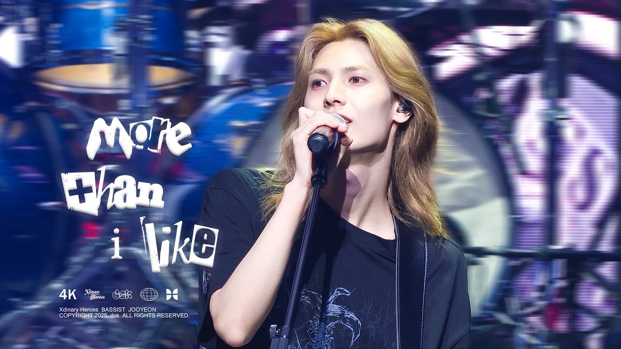 [4K] 'more than i like' encore - XdinaryHeroes JOOYEON(엑디즈 주연) | 250615 Beautiful Mind in Busan