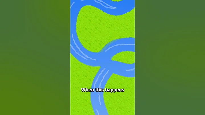 How An Oxbow Lake Is Formed 🤔