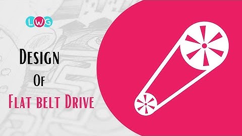 Design Of Flat Belt Drive | Machine Design - 2 | Using PSG Data Book | Expected Life Given |