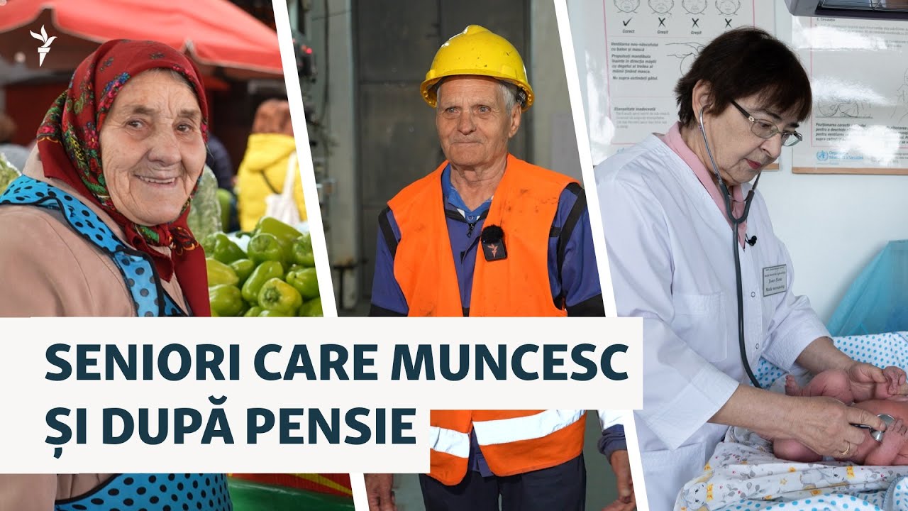 Povești relevante: Seniori care continuă să lucreze după pensionare