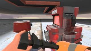 Team Fortress 2: телепорт на крышу  противника, карта cp_orange_x5
