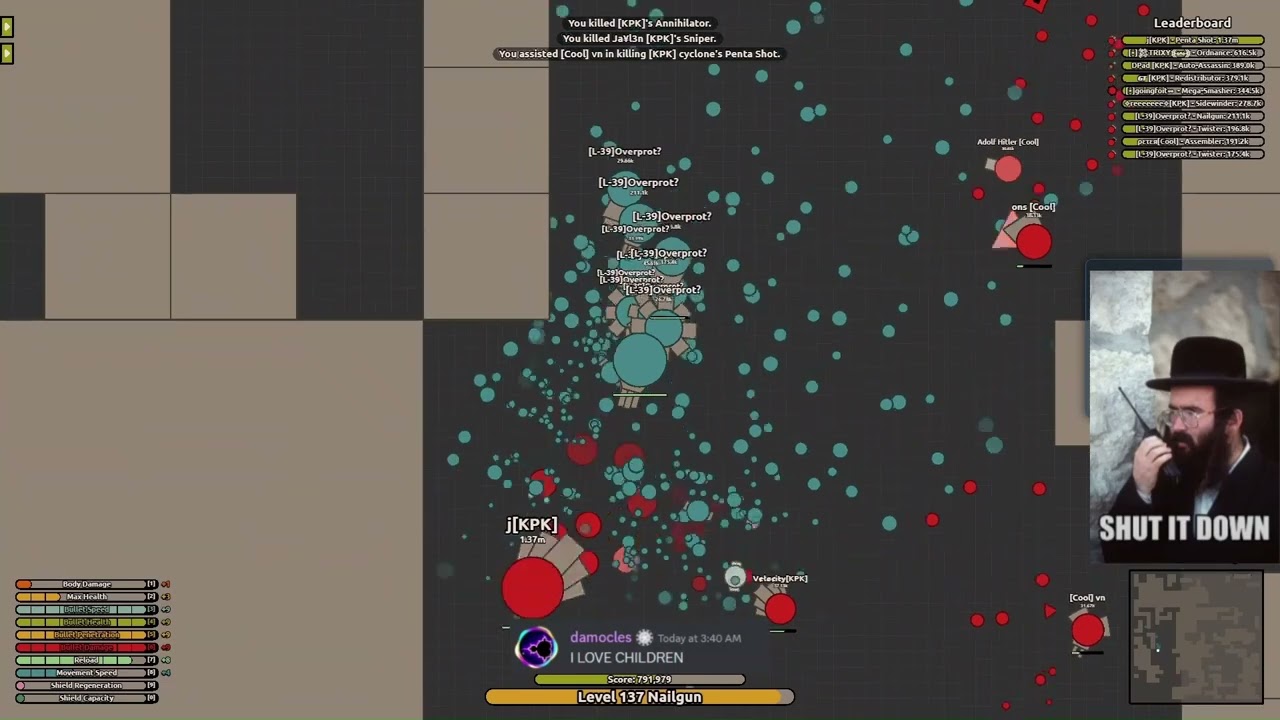 ENTIRE server gets CUMMED ON by SKID MULTIBOXER