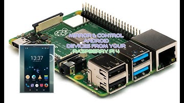 Mirror & Control (keyboard&mouse) you android device on your RPI4!! HOWTO!