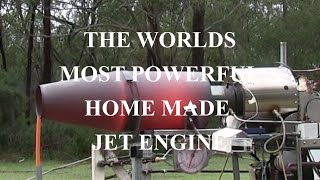 Is this the world's most powerful home-made jet engine??