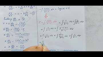 9.5 Q1  || 12th || maths || How to solve Homogeneous Differential Equations ||