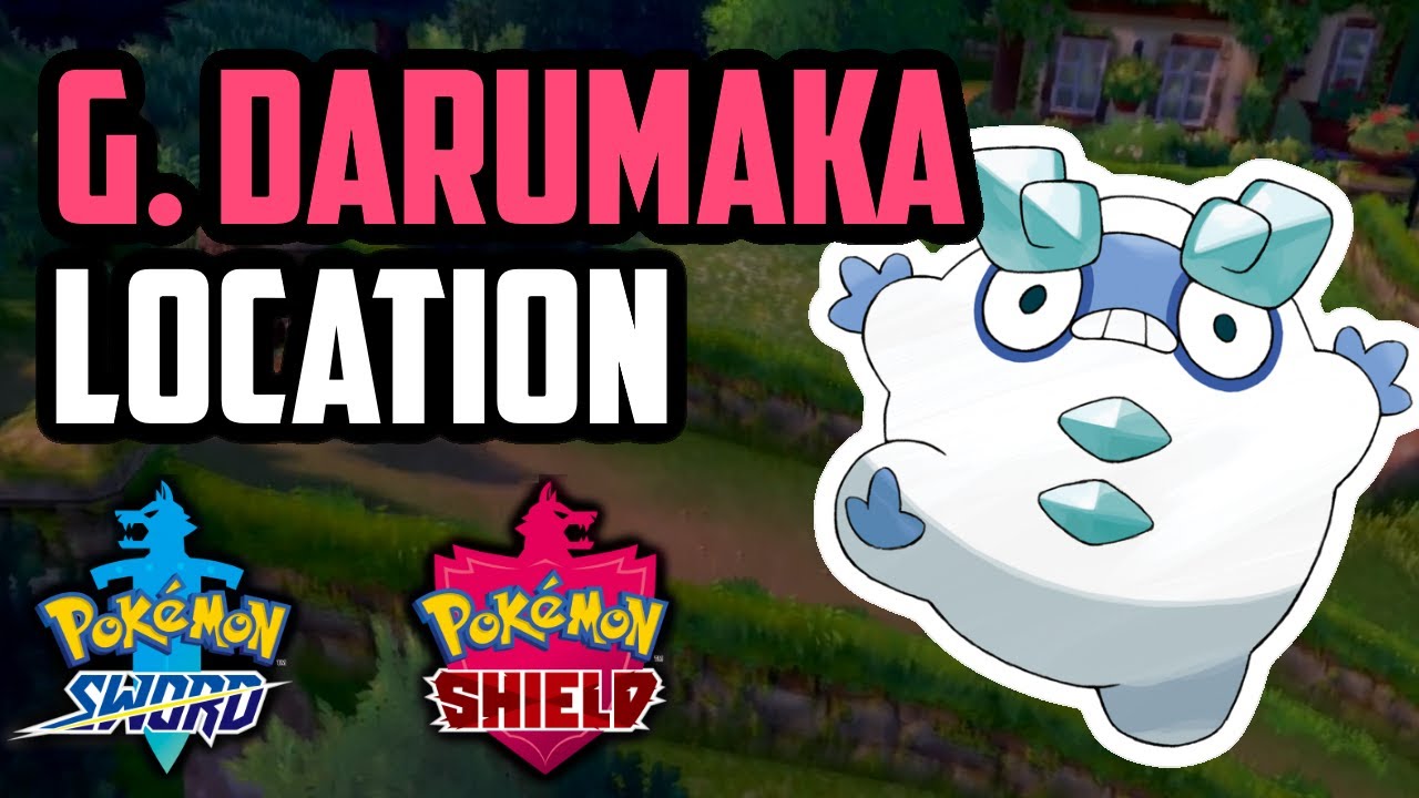 Galarian Darumaka  Pokémon Sword e Pokémon Shield