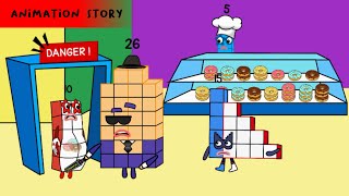 Animation Story Oh No Numberblocks 15 Lost Their Donuts