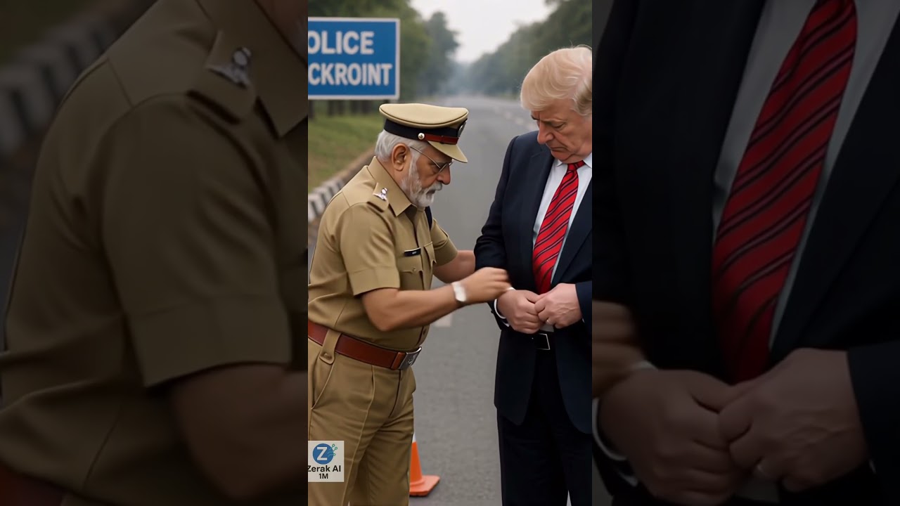 Police Check Turns Into Street Fight!”😂 