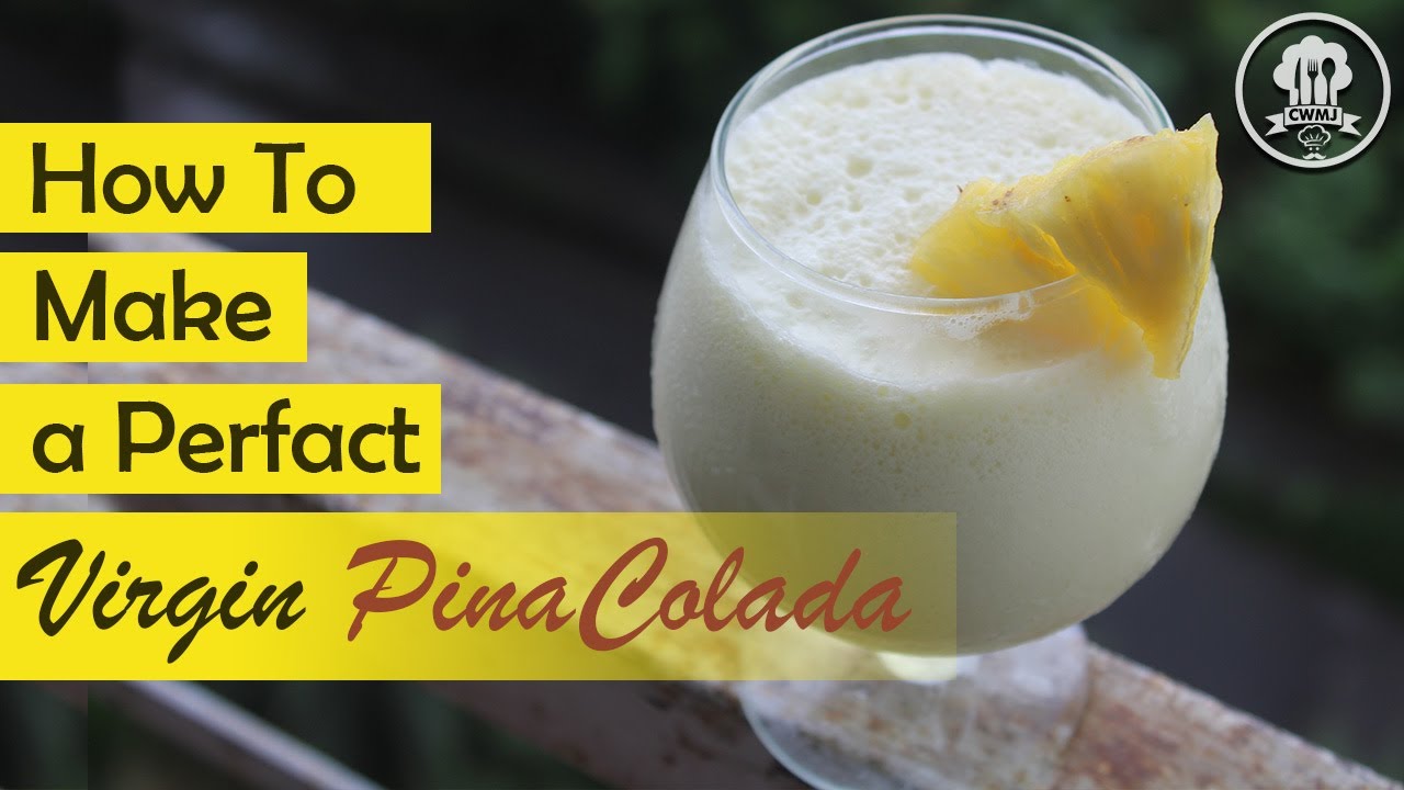Virgin Piña Colada | Mocktail | वर्जिन पीना कोलाडा  | Easy & Quick Mocktail Recipe | CWMJ