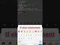 if else statement c programming #short #coding