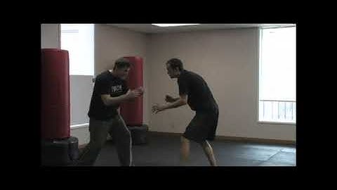 Doing a Groin Kick Standing Defense Move Against Attackers