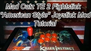 Mad Catz TE 2 "American Style" Joystick Mod Tutorial & Discussion