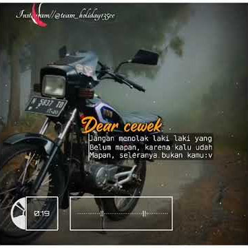 Dear Cewek-Status wa Rx King