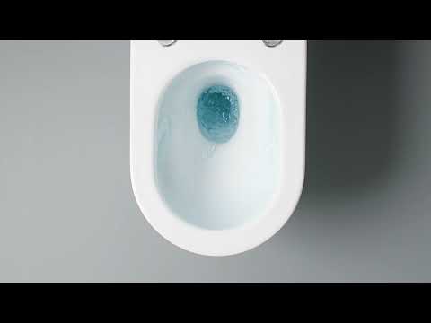 Унітаз пристінний Catalano Sfera Traslato з плавним сидінням 1VPS54RN00, видео 1