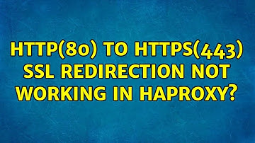 http(80) to https(443) ssl redirection not working in haproxy?