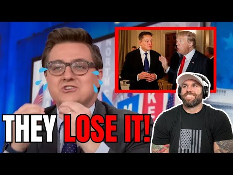 MSNBC FREAKS OUT 😱Over ELON Meeting w/ TRUMP