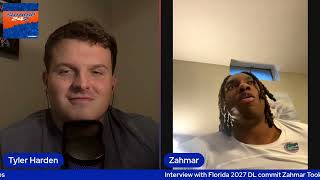 Swamp247 Recruiting Podcast: Newest Florida 2027 commit DL Zahmar Tookes