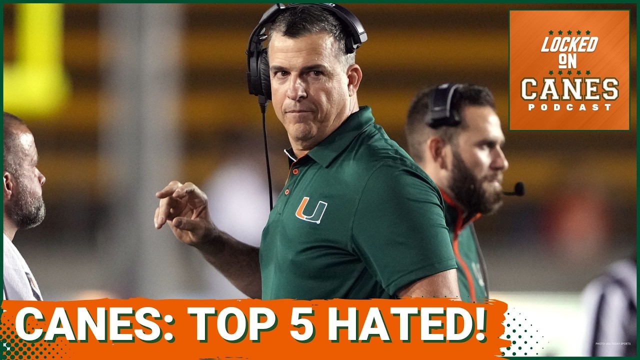 HATED: Miami Hurricanes SECURES Top 5 Most Hated Status – Notre Dame RIVALRY IGNITES Debate