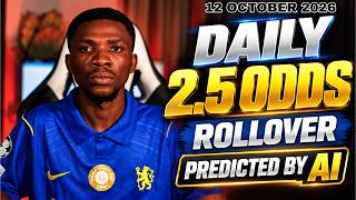 DAILY 2.5 ODDS ROLLOVER 12/10/2026 | Safe Football Predictions Today (Betting Tips) #bettingtips screenshot 2
