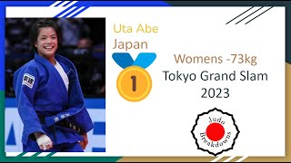 Uta Abe Tokyo Grand Slam Judo 2023