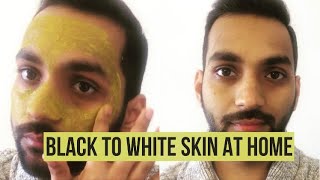 How to Get Black to White Skin at Home | Homemade Face mask - Remove Dark Spots, Acne, Pimples