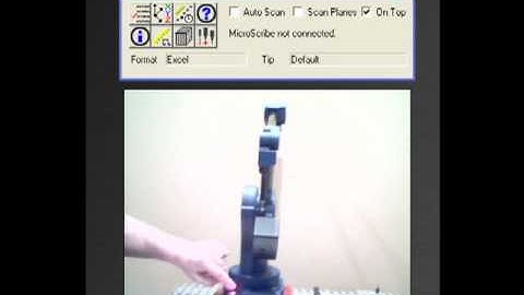 Homing a 6 DOF Microscribe