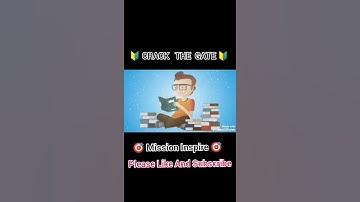 🔰Crack the Gate Motivation Video #shorts #GATE