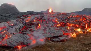 POV: Lava creeping towards you