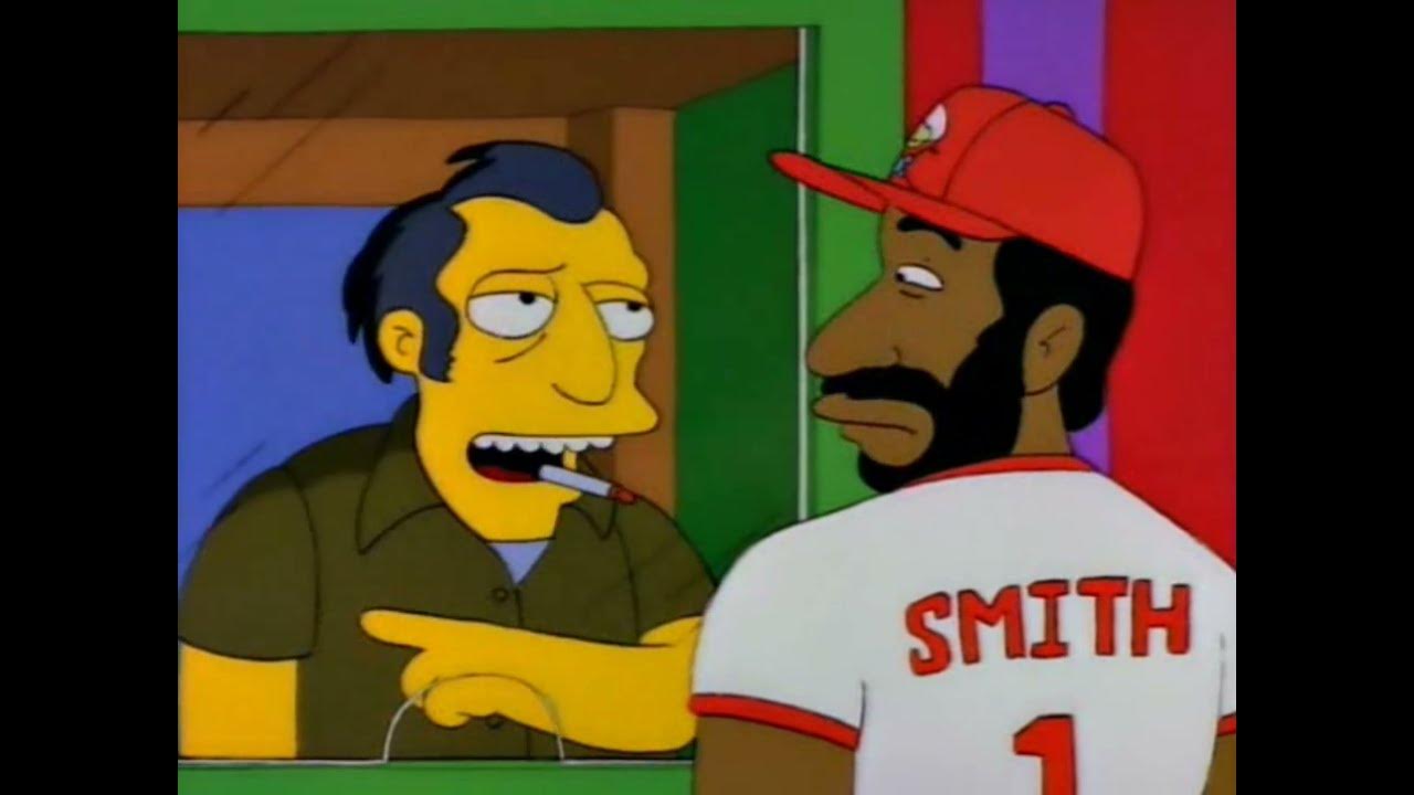 S03E17 - Ozzie Smith at the Springfield Mystery Spot - YouTube