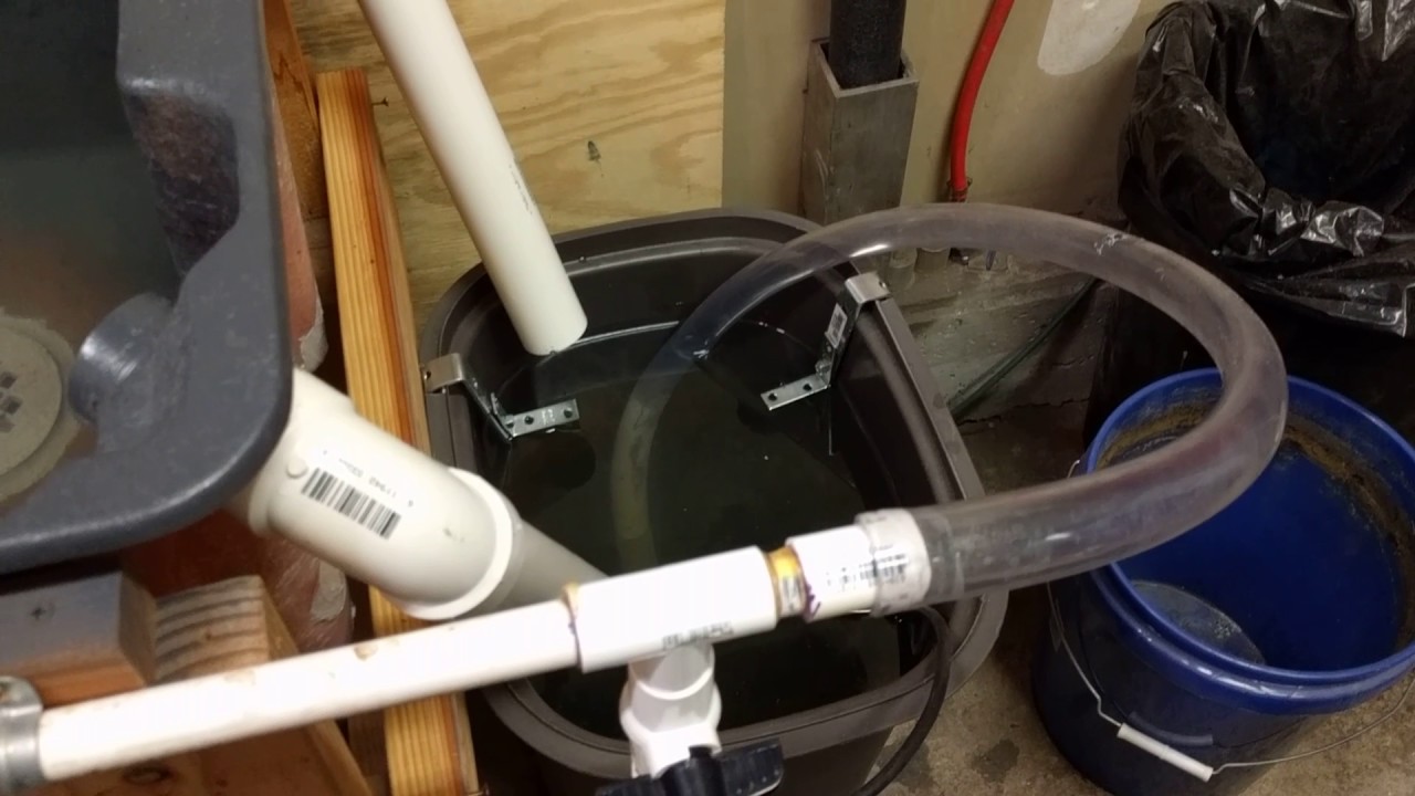How to build simple inexpensive hydro dip tank YouTube